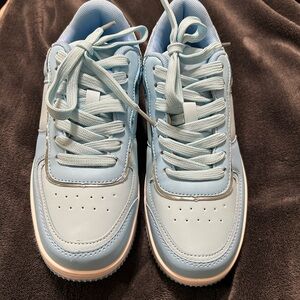 Women’s baby blue sneakers